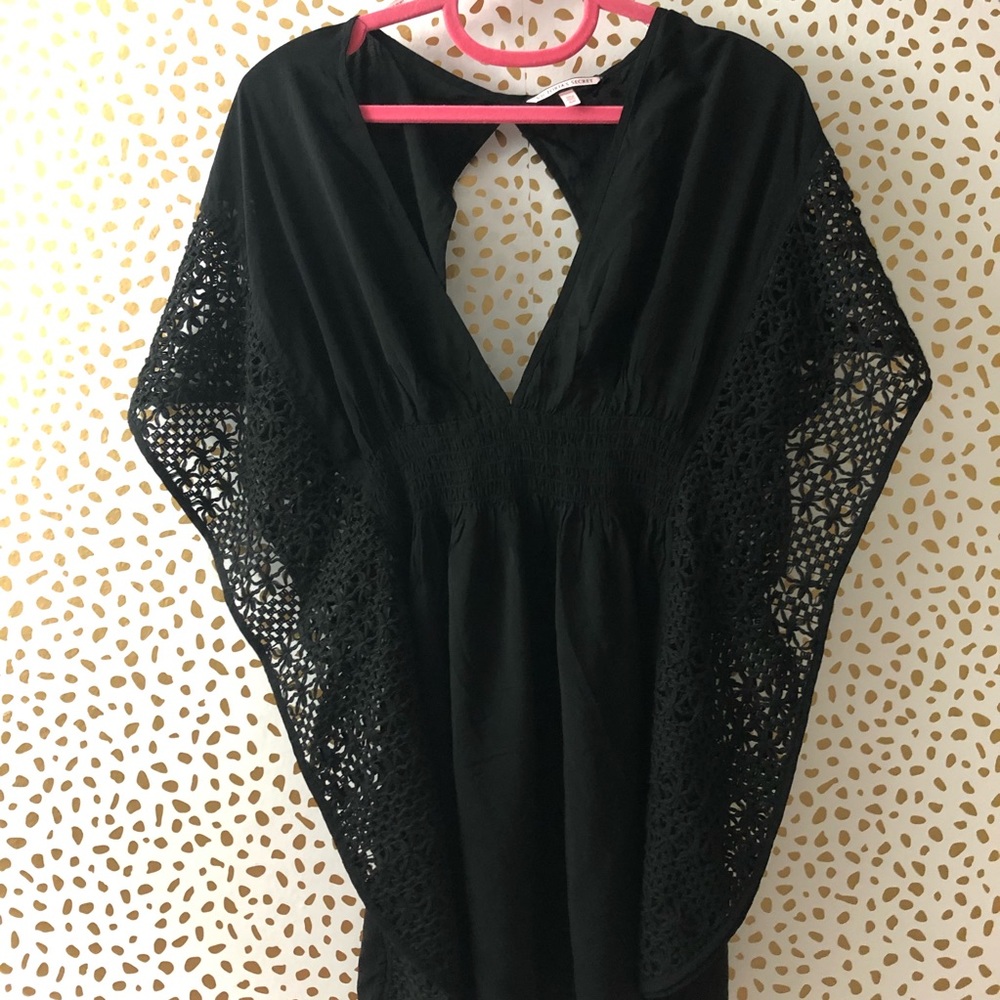 Victoria Secret black cover up sz S